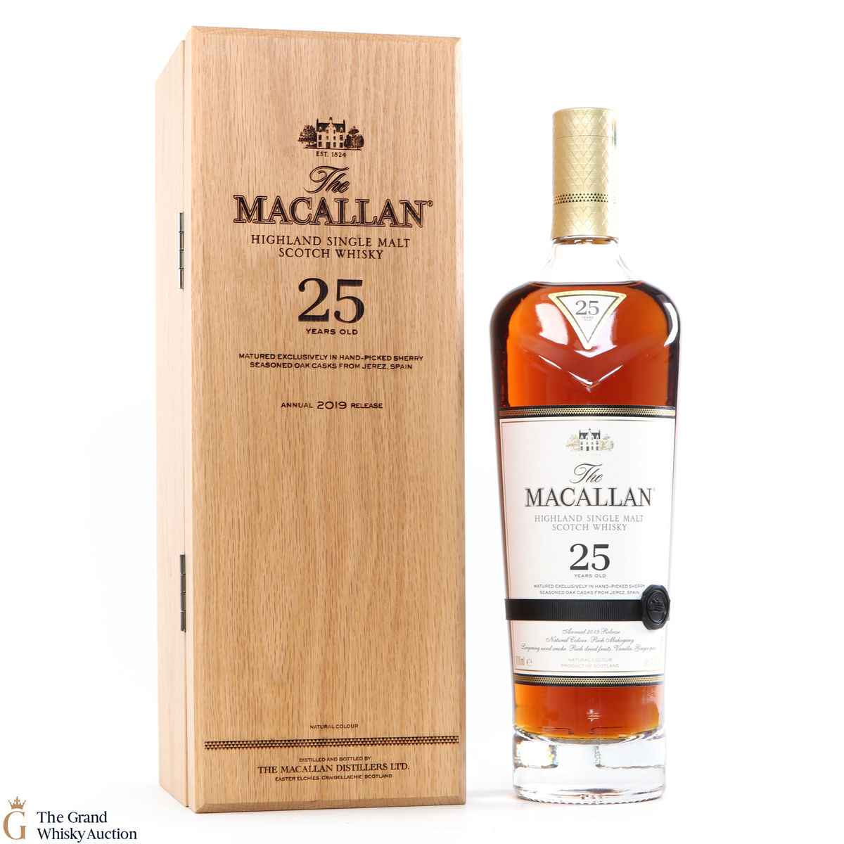 Macallan - 25 Year Old - Sherry Oak - 2019