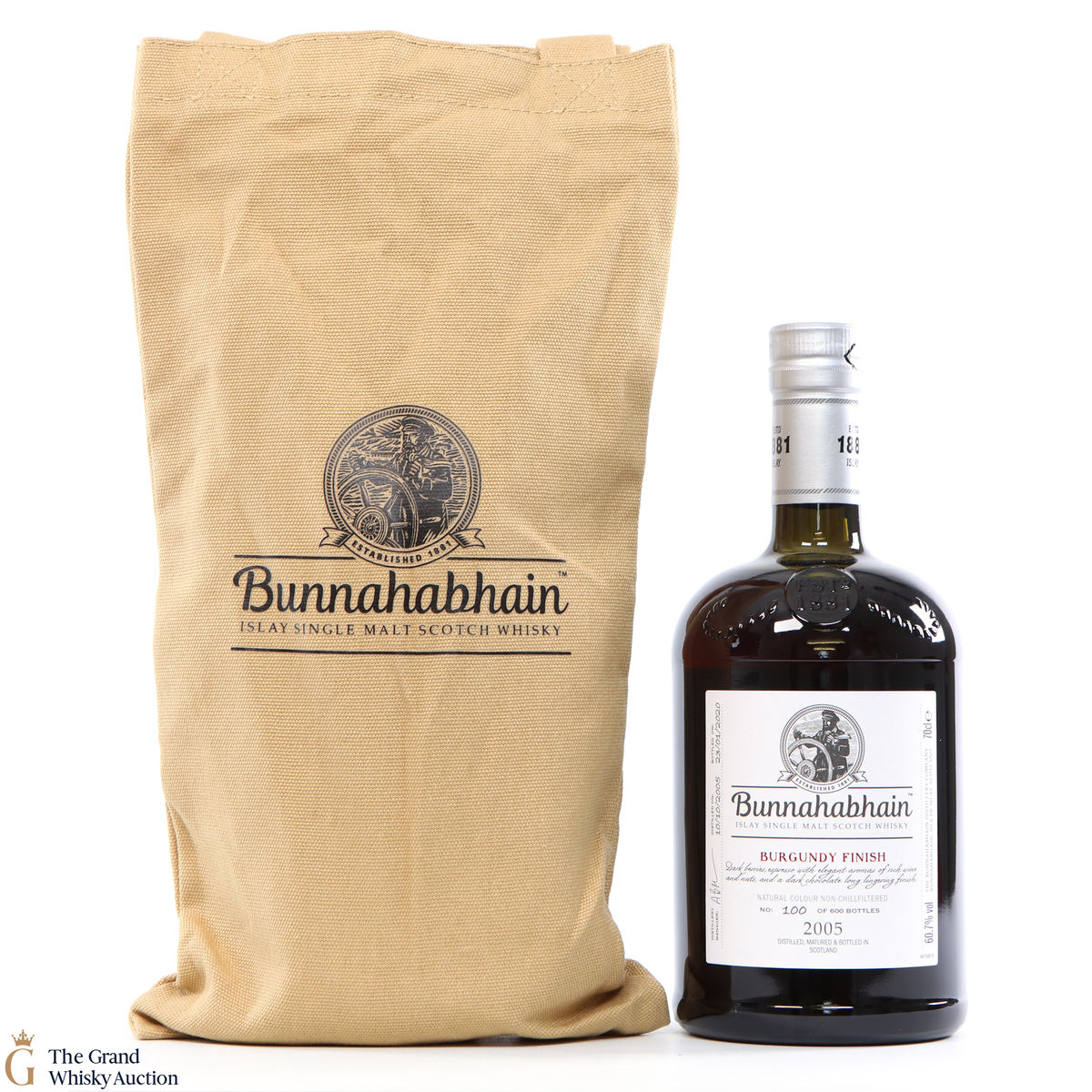 Bunnahabhain - 14 Year Old (2005) Burgundy Finish 