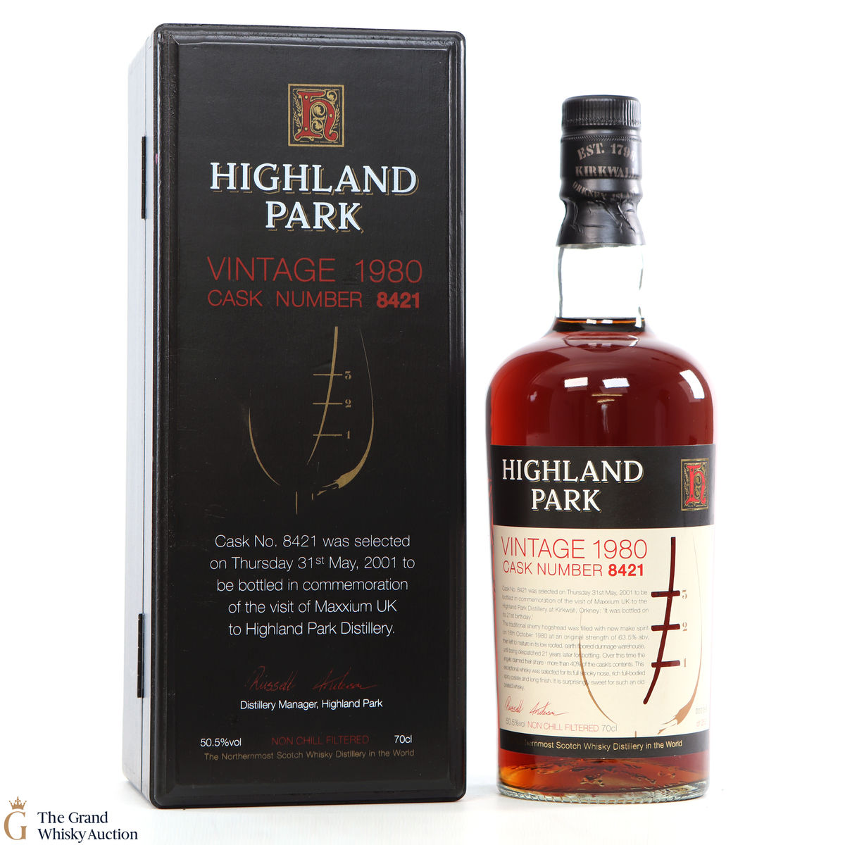 Highland Park - 1980 21 Year Old  - Single Cask #8421