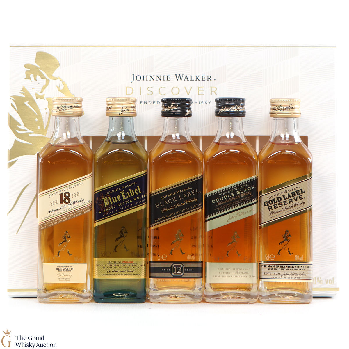 Johnnie Walker - Discovery Miniature Gift Set 5 x 5cl