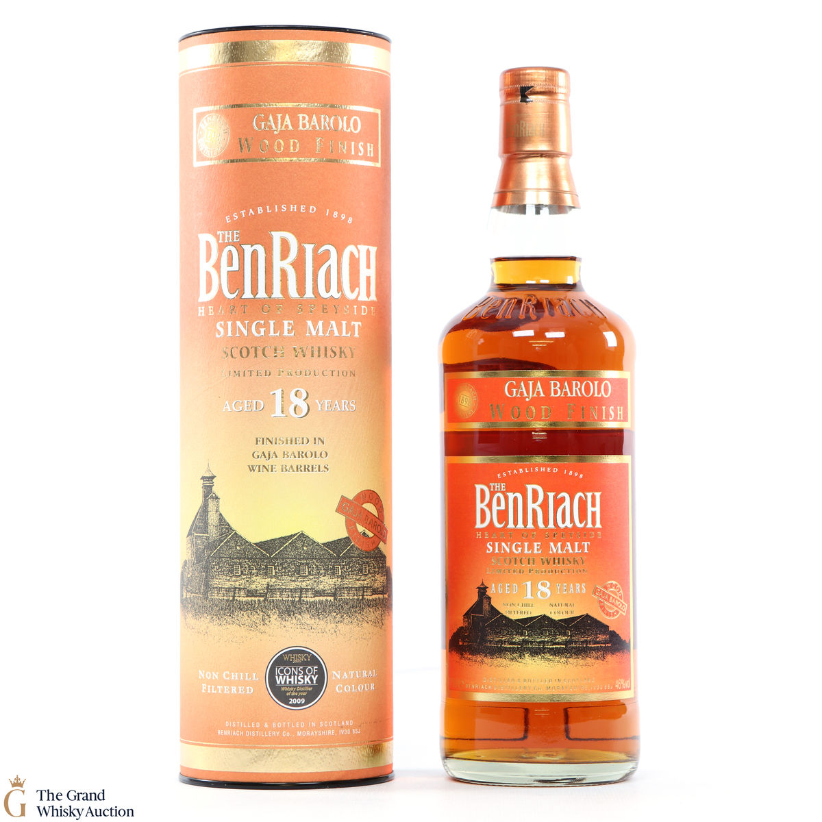 Benriach - 18 Year Old -  Gaja Barolo Finish