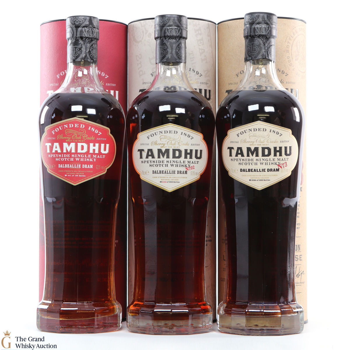 Tamdhu - Dalbeallie Dram - Batch 1,2,3