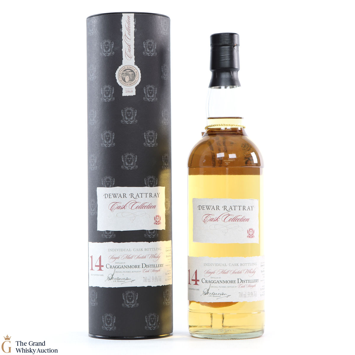 Cragganmore - 14 Year Old 1993 Cask #1910 - Dewar Rattray