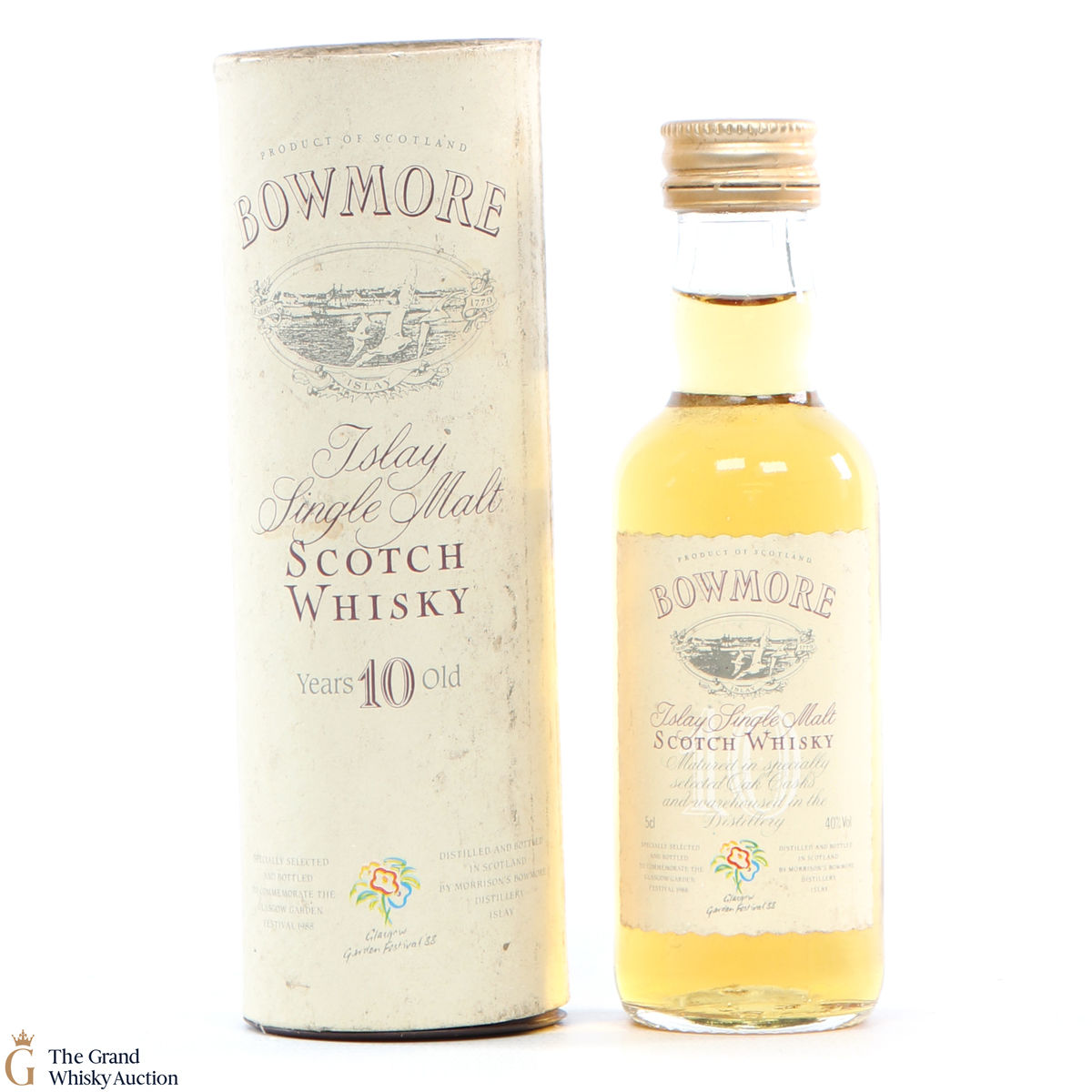 Bowmore - 10 Year Old - 1988 Glasgow Garden Festival (5cl)