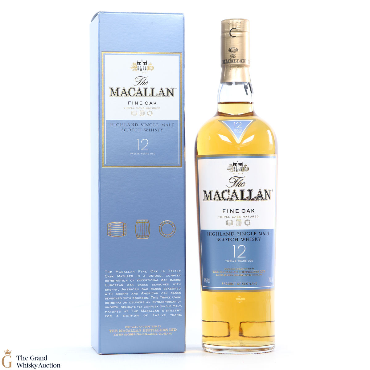 Macallan - 12 Year Old - Fine Oak 