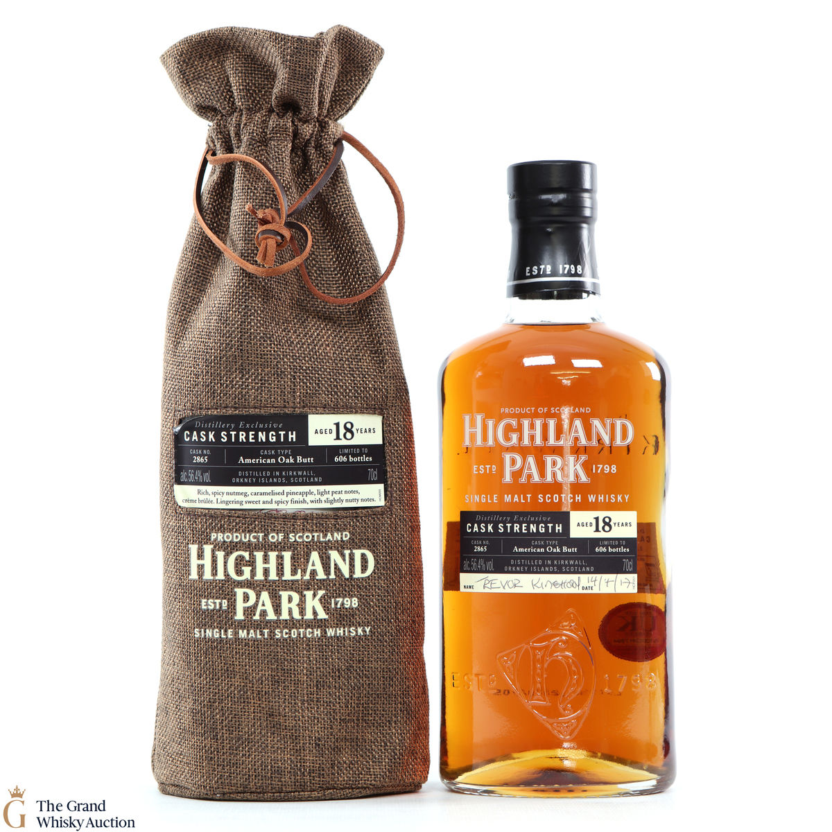 Highland Park - 18 Year Old Single Cask #2865 Distillery Exclusive