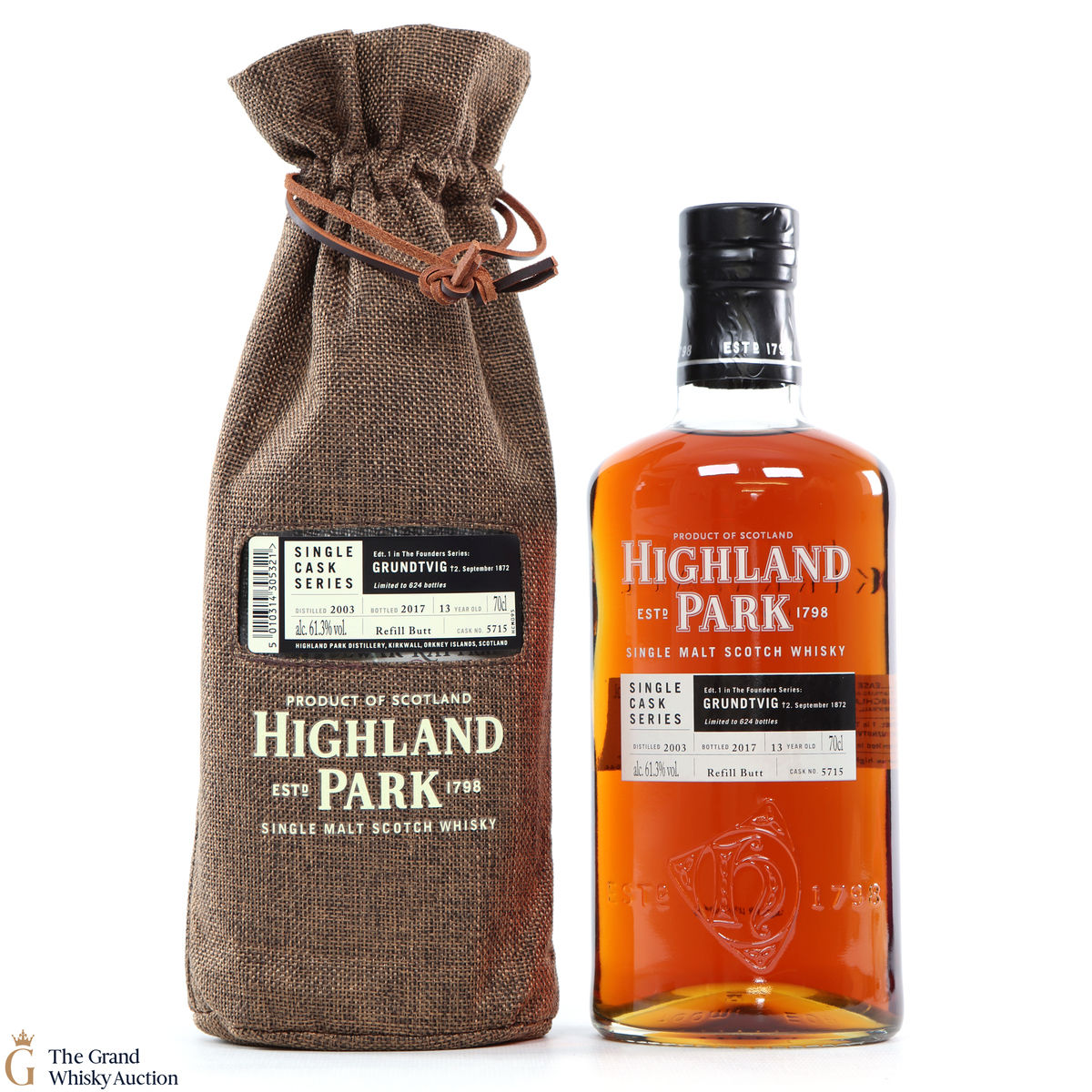 Highland Park - 13 Year Old - Single Cask #5715 - Grundtvig