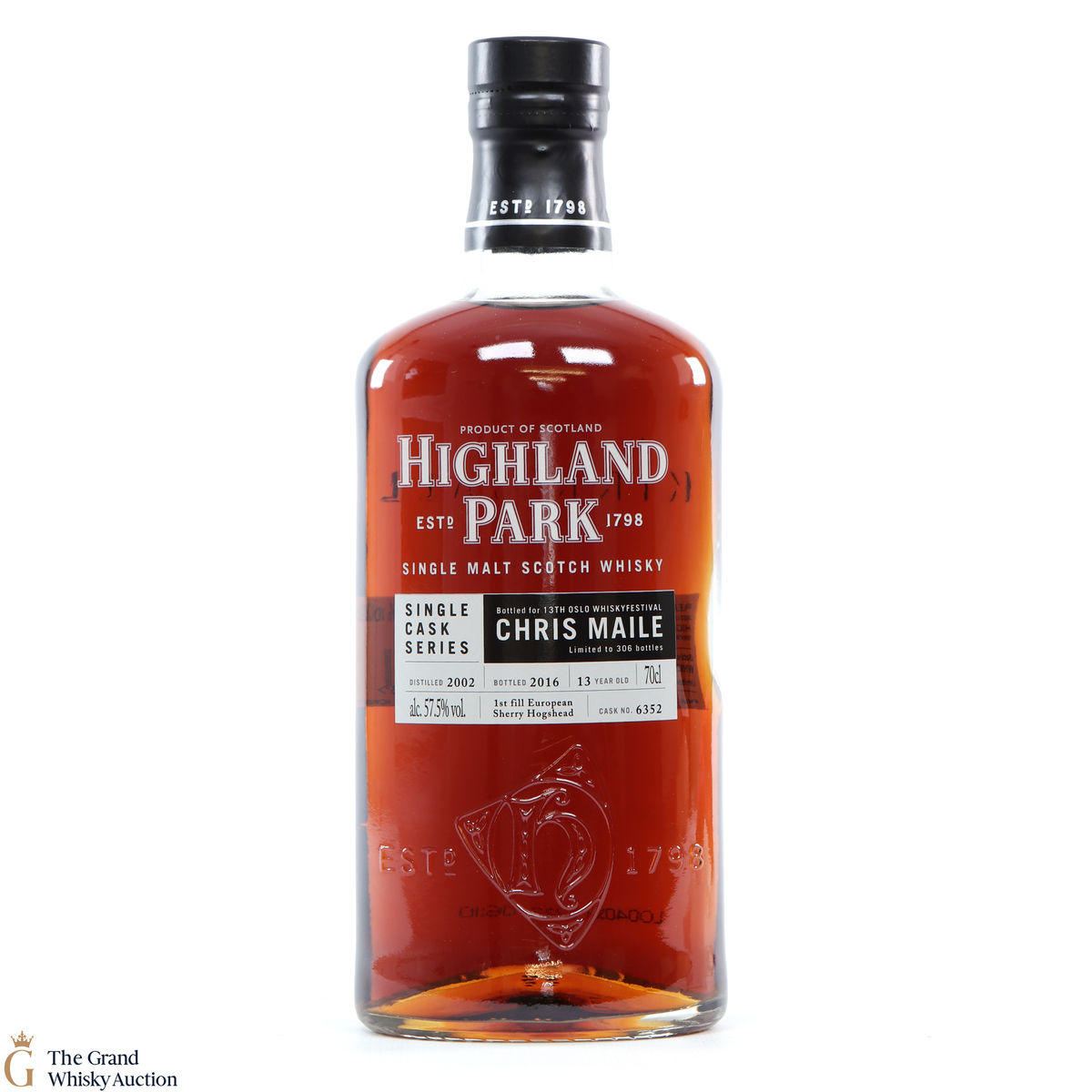 Highland Park - 13 Year Old - 2002 Single Cask Series (Chris Maile, 13th Oslo Whisky Festival) 