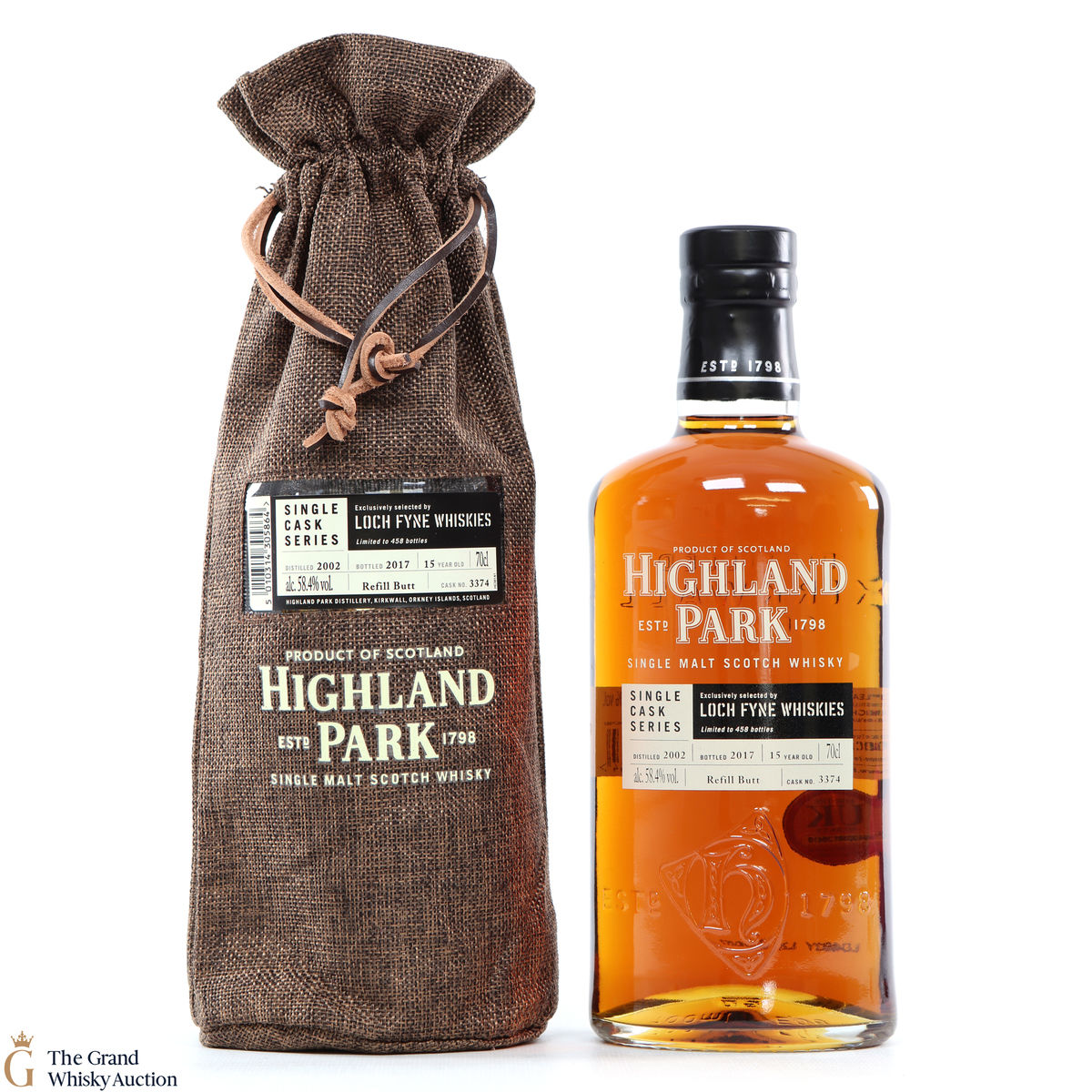 Highland Park - 15 Year Old - Single Cask #3374 - Loch Fyne Whiskies