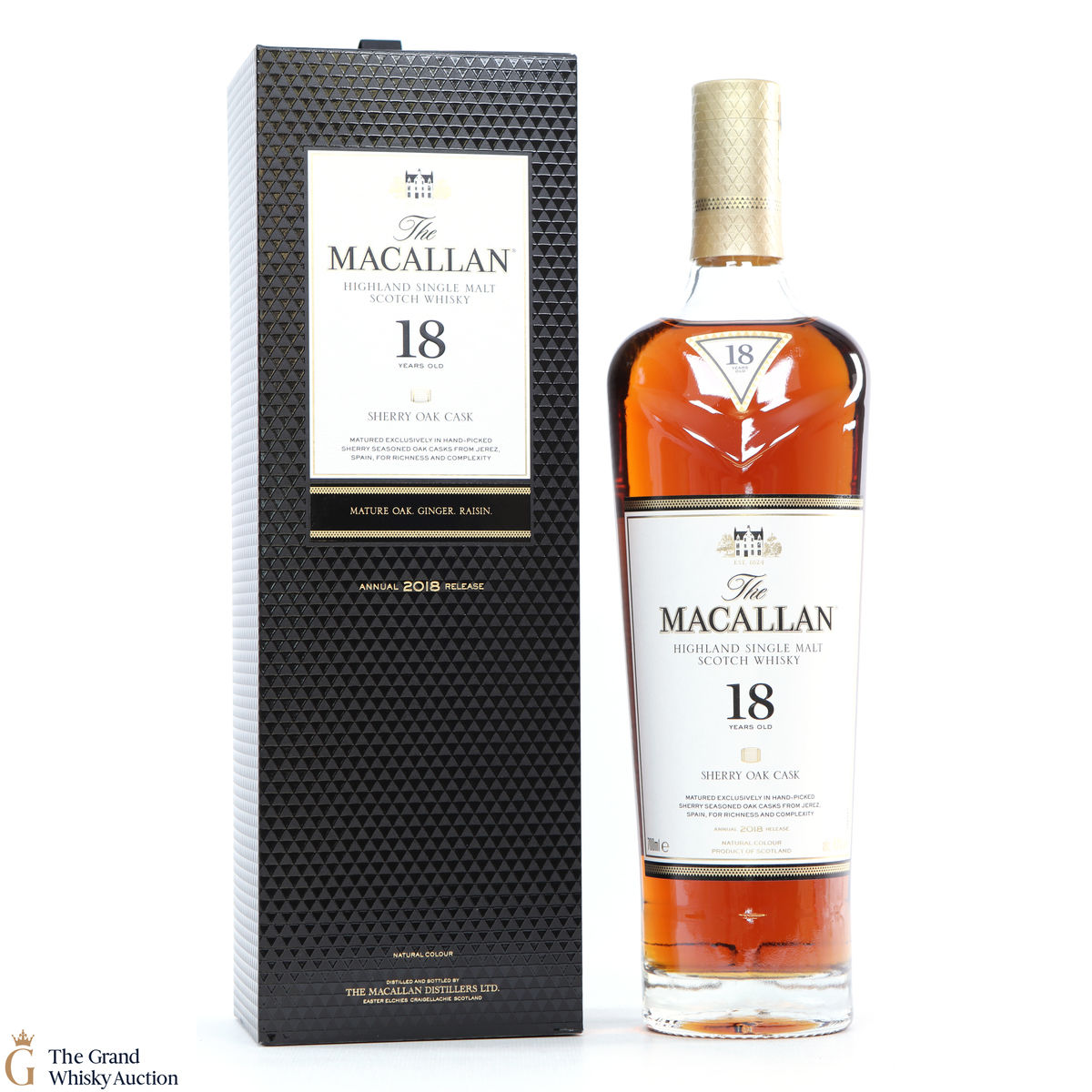 Macallan - 18 Year Old Sherry Oak (2018)