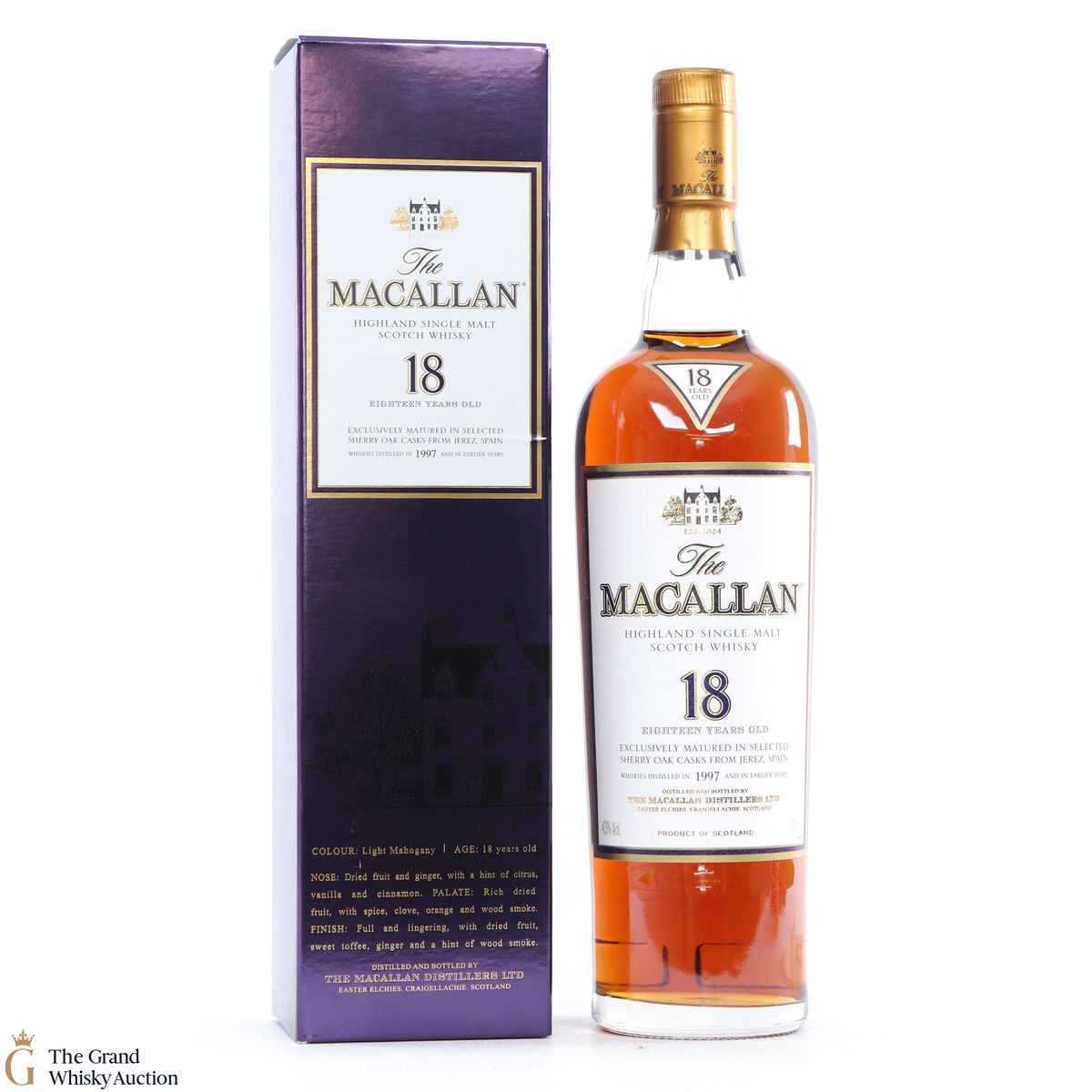 Macallan - 18 Year Old Sherry Oak (1997)