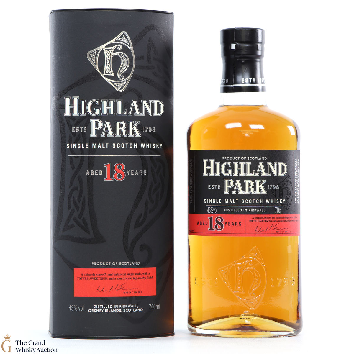 Highland Park - 18 Year Old (Signed Limited Edition)