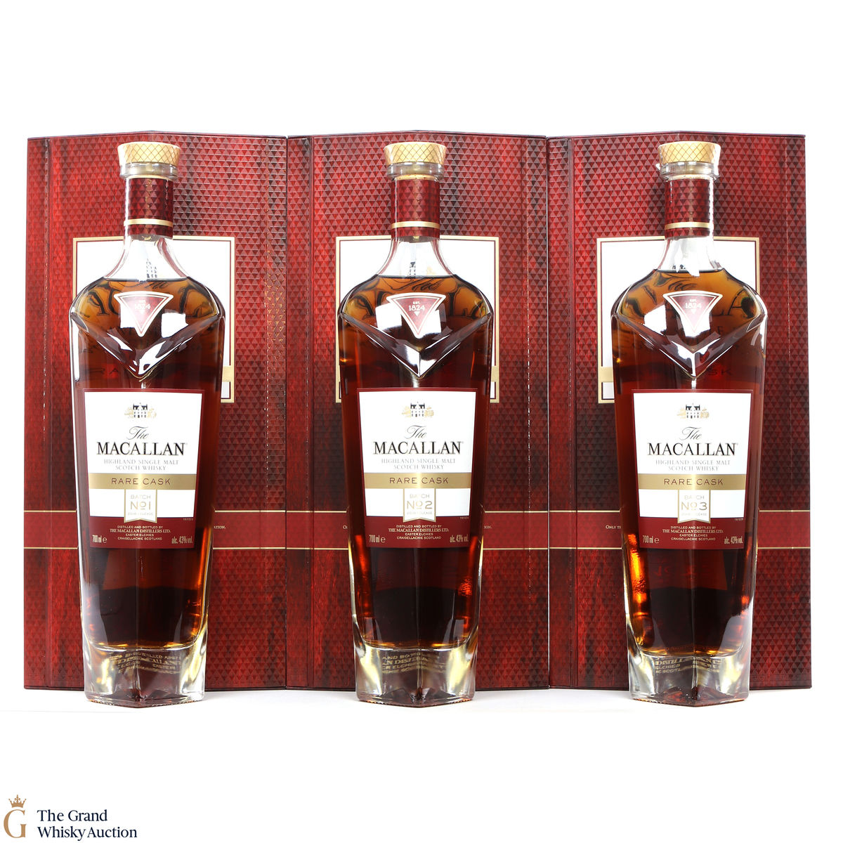 Macallan - Rare Cask No. 1, 2 & 3 - 2018