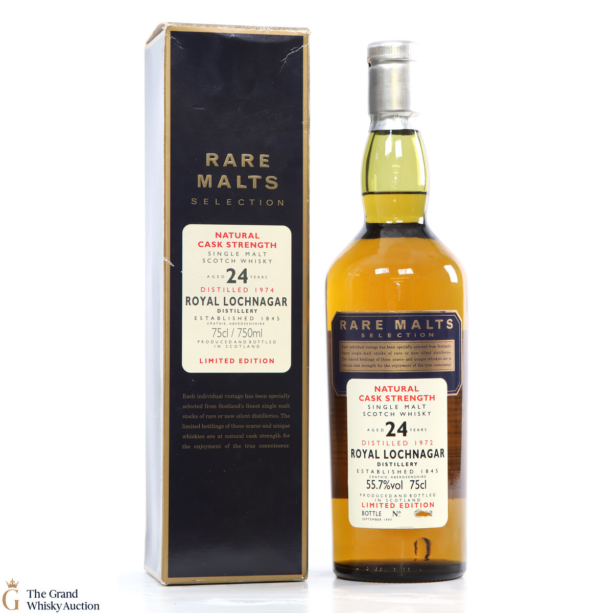 Royal Lochnagar - 24 Year Old - 1974 Rare Malt 55.7%