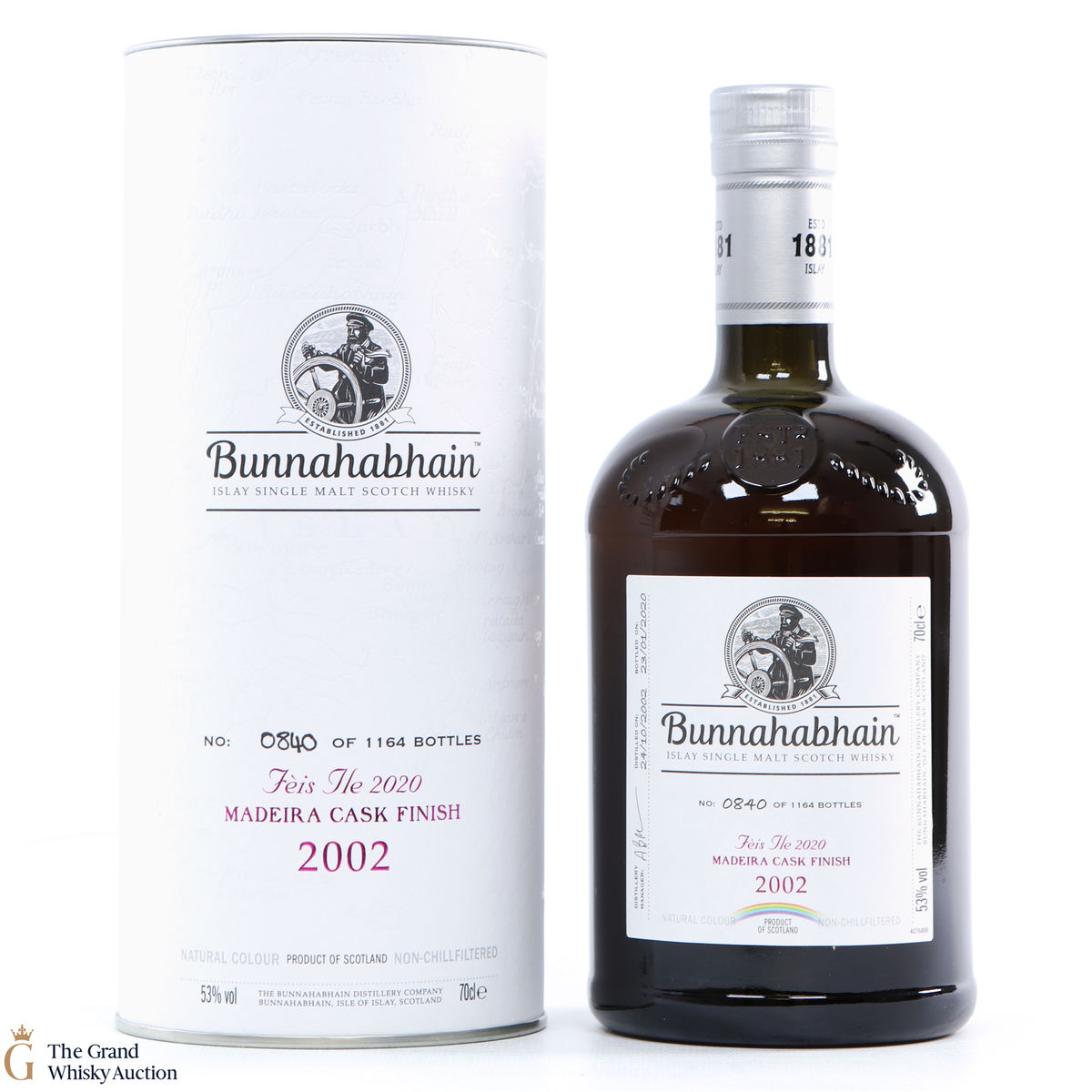 Bunnahabhain - 2002 - Maderia Finish - Fèis Ìle 2020