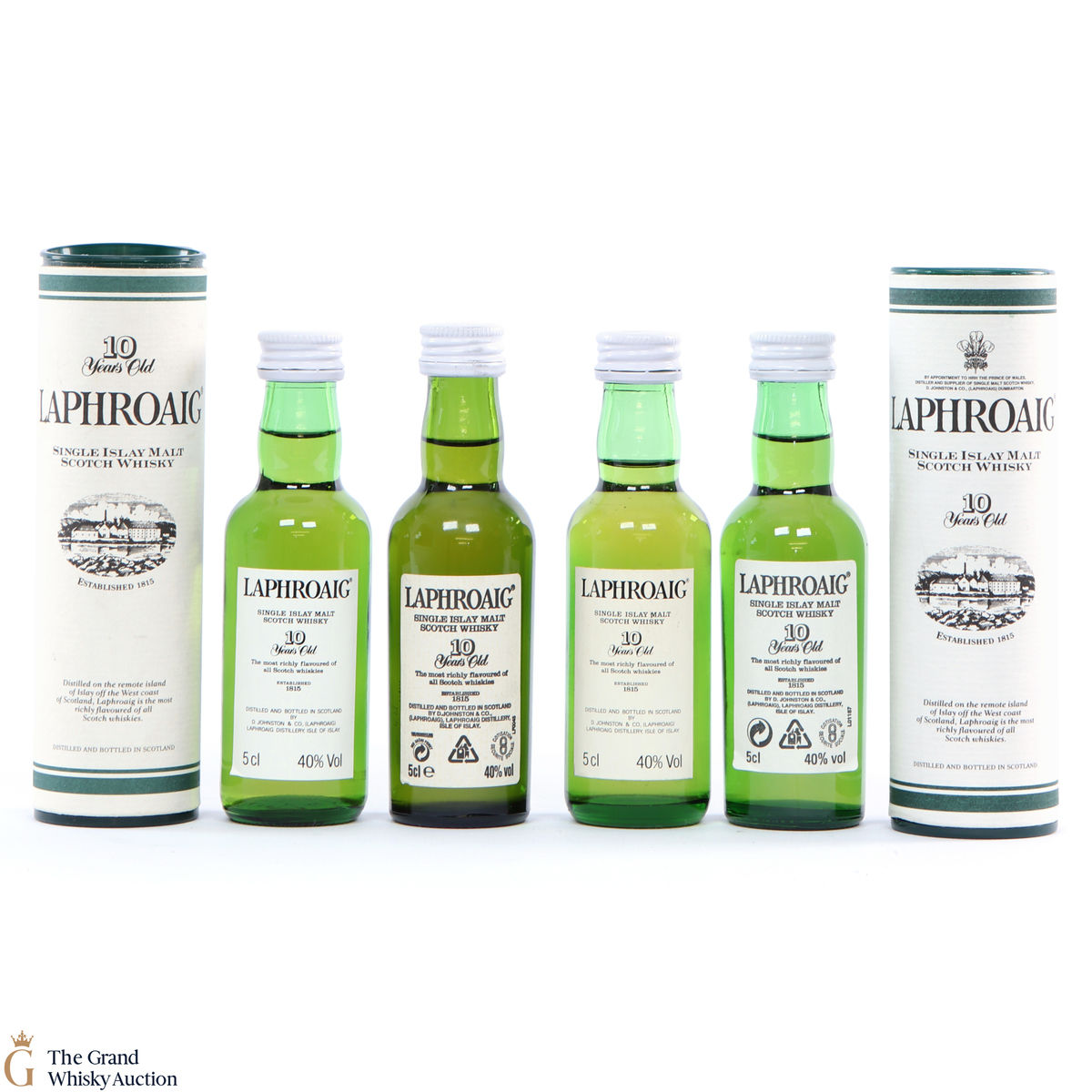 Laphroaig - 10 Year Old (4 x 5cl)