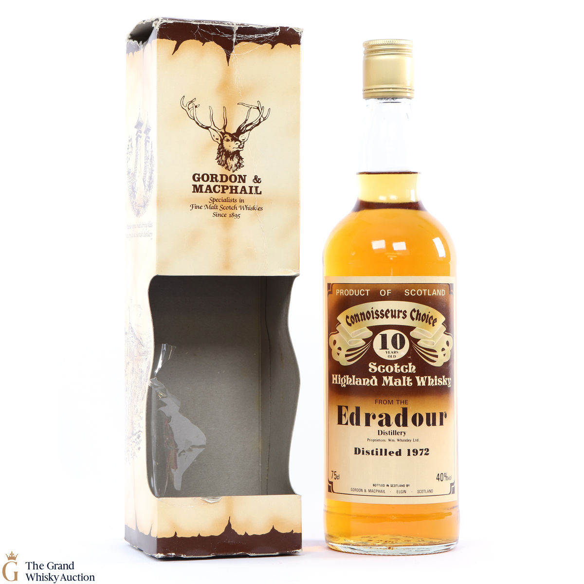 Edradour - 10 Year Old 1972 Gordon and MacPhail Connoisseurs Choice