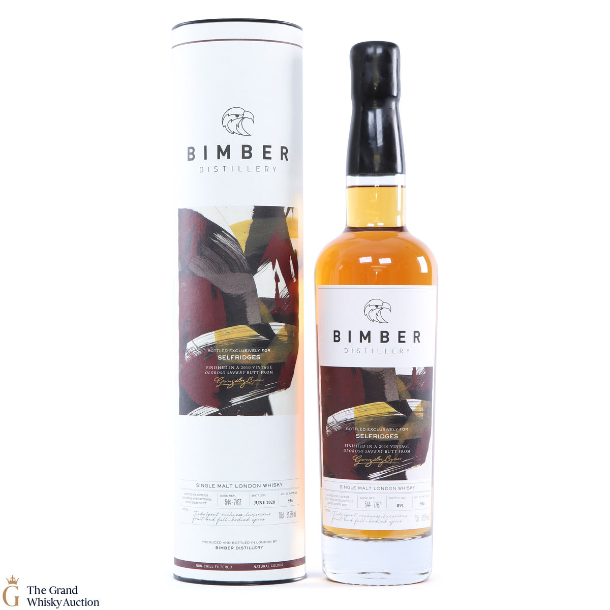 Bimber - Oloroso Sherry Butt #544-7/67 - Selfridges Exclusive