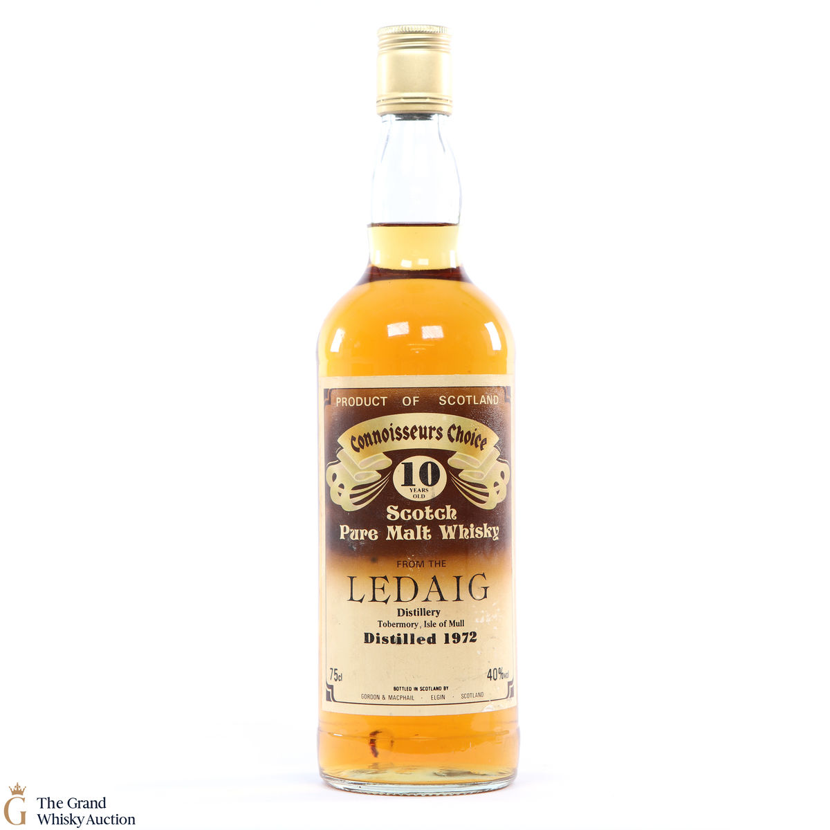 Ledaig - 10 Year Old 1972 Gordon and MacPhail Connoisseurs Choice