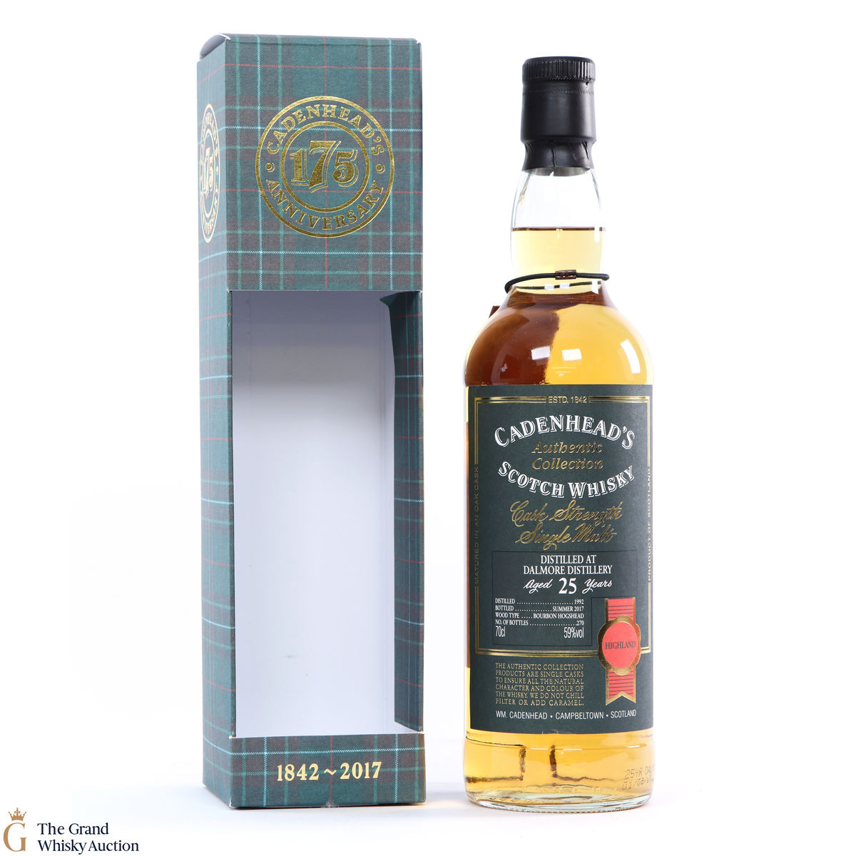 Dalmore - 25 Year Old 1992 - Cadenhead's