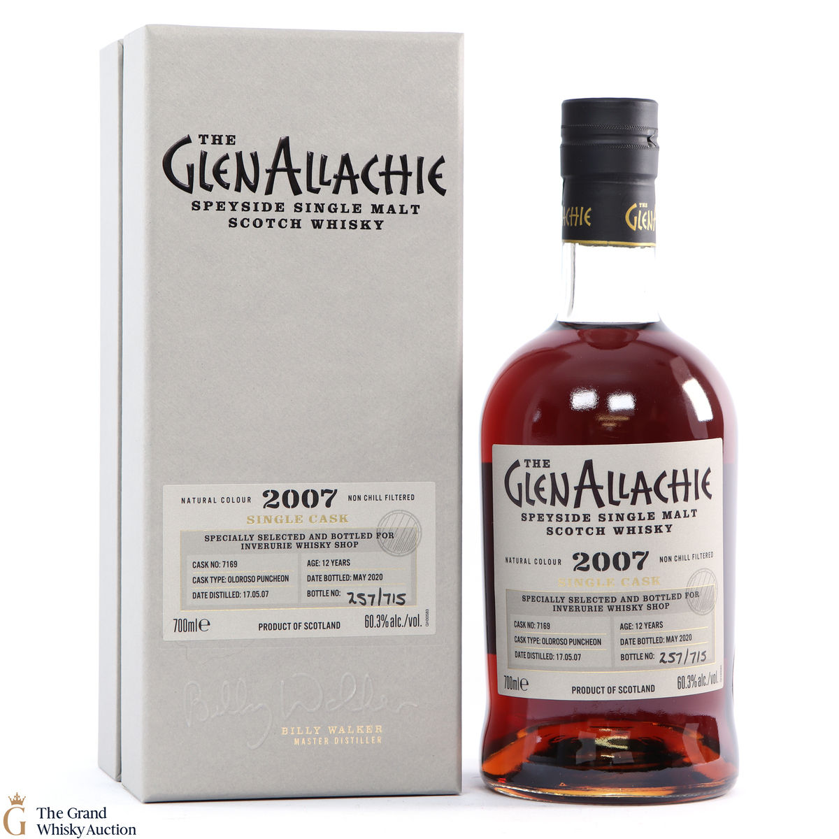 Glenallachie - 12 Year Old 2007 Single Cask #7169