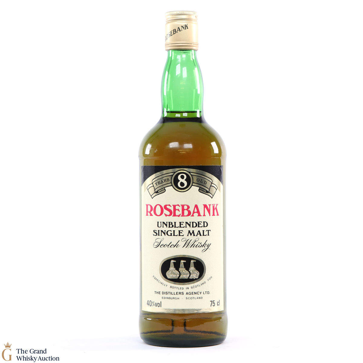 Rosebank - 8 Year Old Unblended Single Malt 1980s 