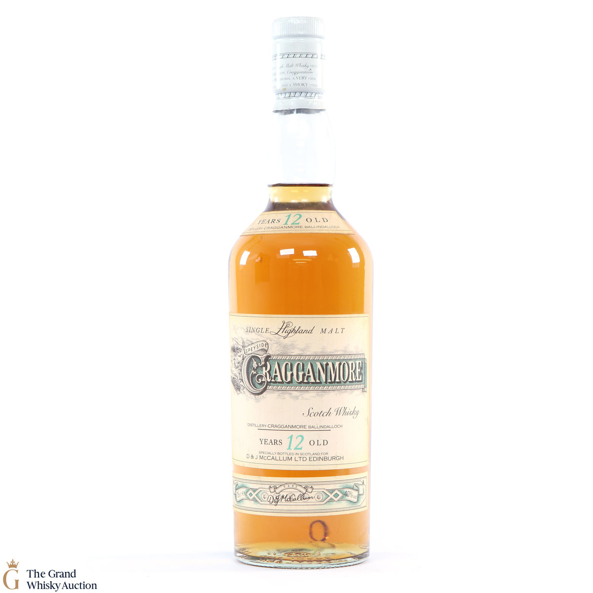 Cragganmore - 12 Year Old (1980s) 75cl
