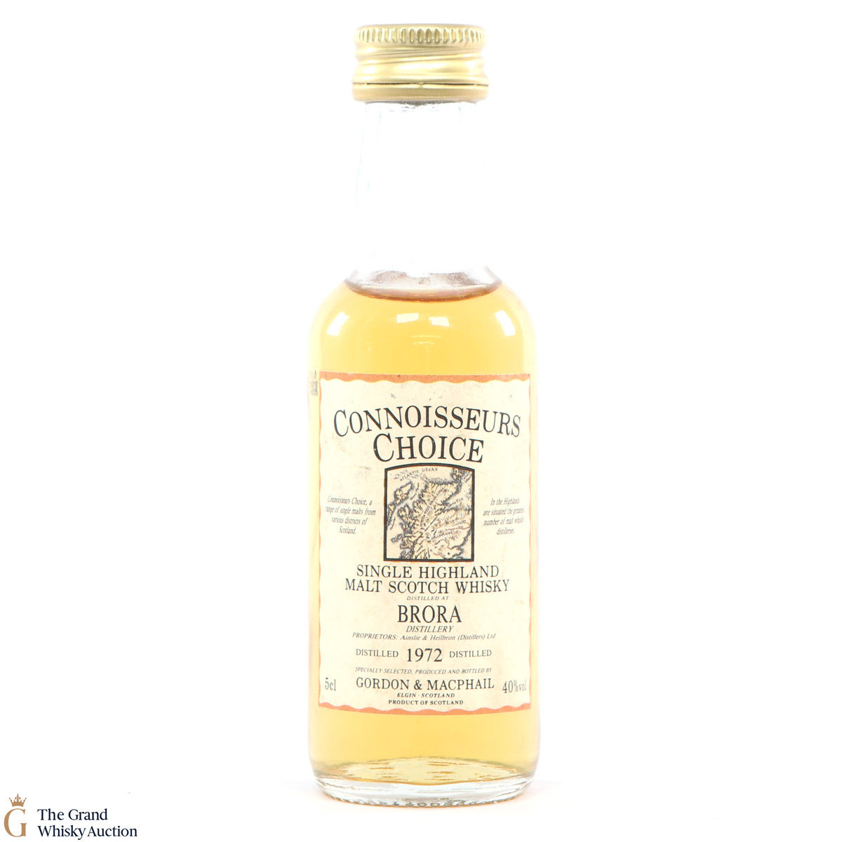 Brora - 1972 Gordon and Macphail Connoisseurs Choice 5cl