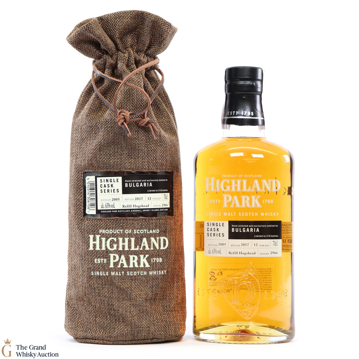 Highland Park - 12 Year Old - Single Cask #2966 - Bulgaria