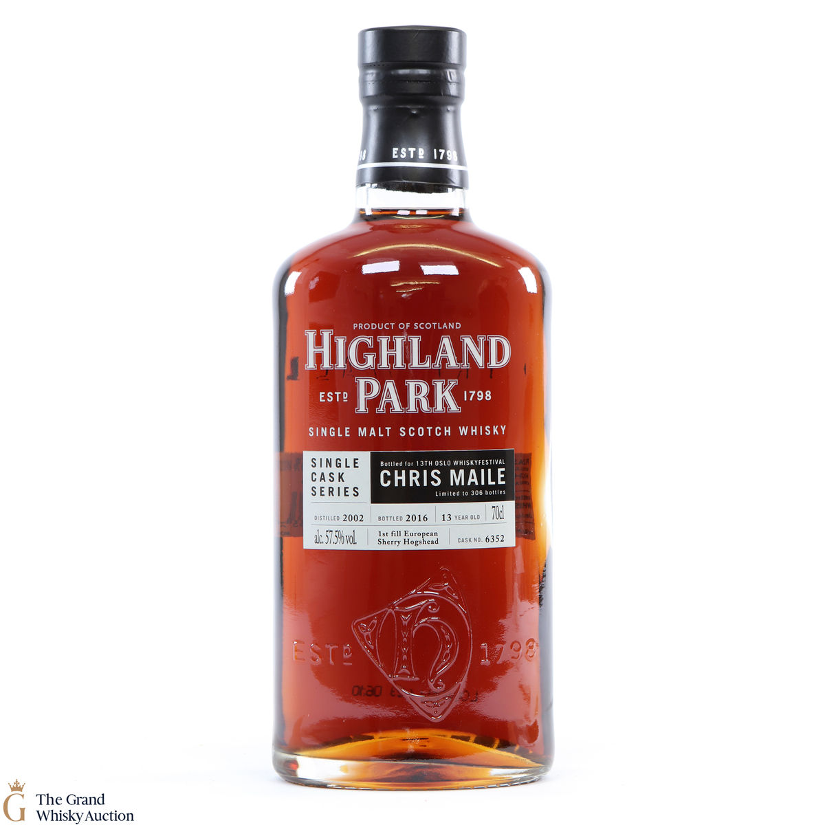 Highland Park - 13 Year Old - 2002 Single Cask Series (Chris Maile, 13th Oslo Whisky Festival) 