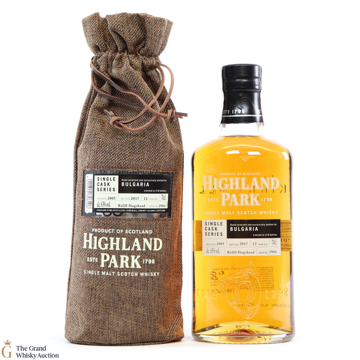 Highland Park - 12 Year Old - Single Cask #2966 - Bulgaria