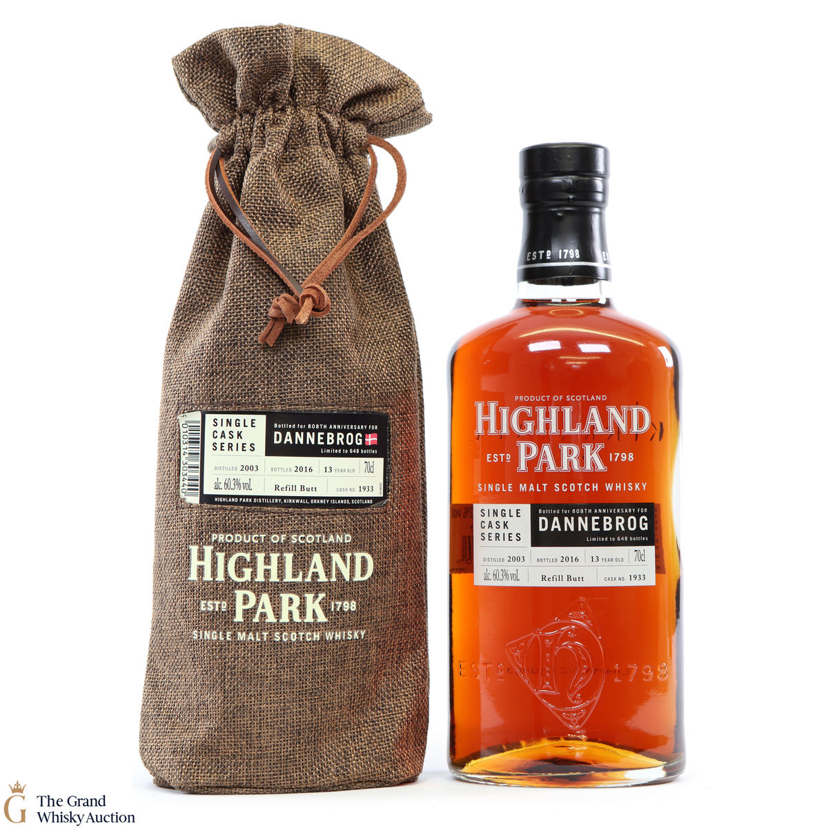 Highland Park - 13 Year Old - Single Cask Series #1933 - Dannebrog
