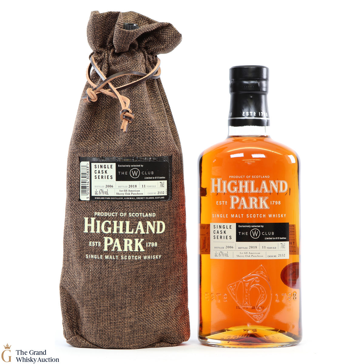 Highland Park - 11 Year Old - Single Cask #2132 - The W Club