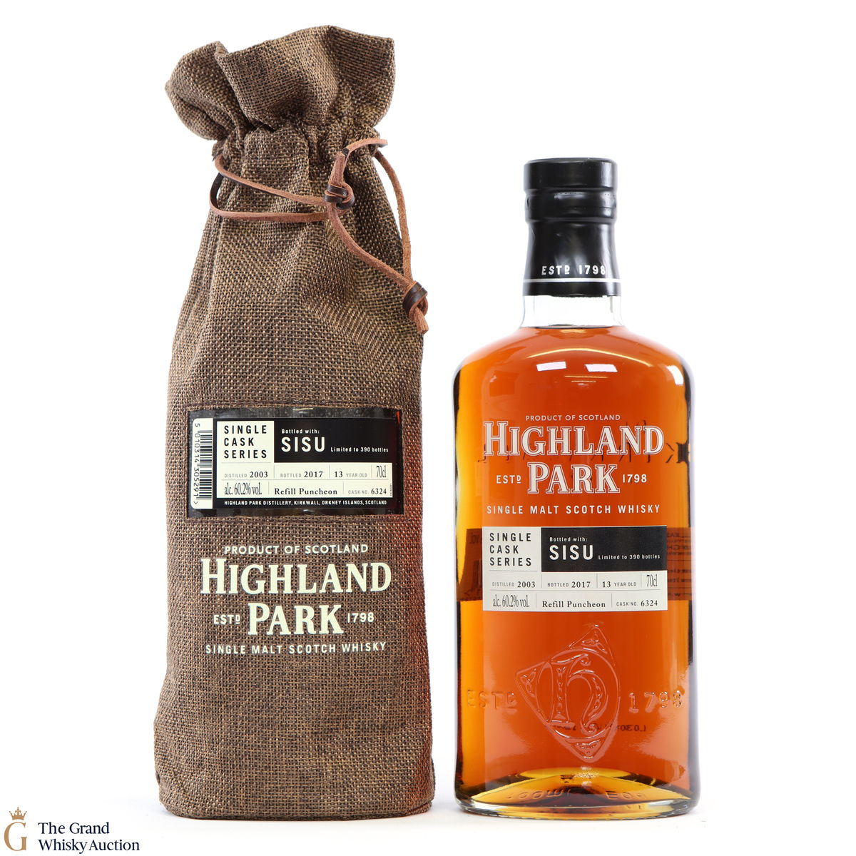 Highland Park - 13 Year Old - Single Cask #6324 - Sisu