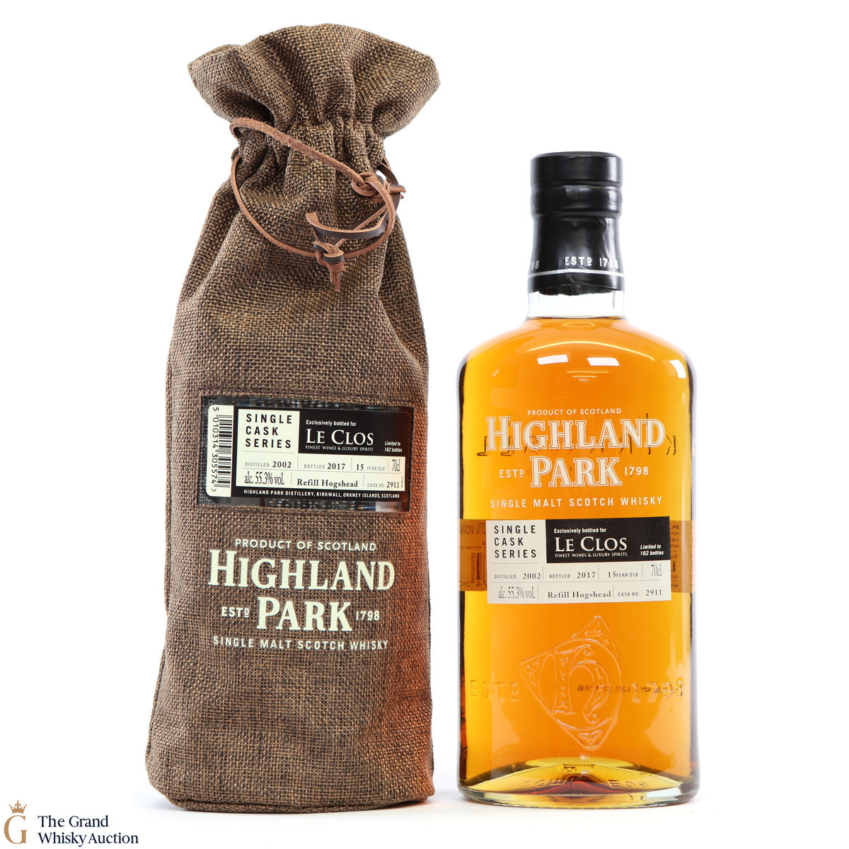 Highland Park - 15 Year Old - Single Cask #2911 - Le Clos