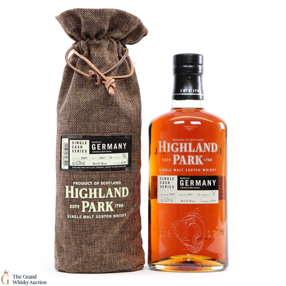 Highland Park - 12 Year Old - Single Cask Series Germany #4250