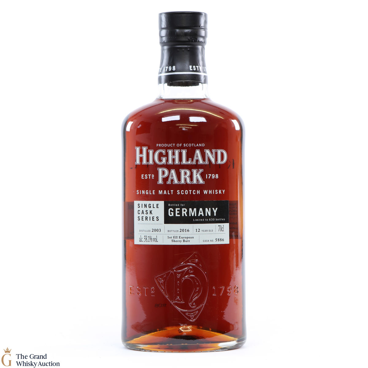 Highland Park - 12 Year Old - Single Cask Series Germany #5886