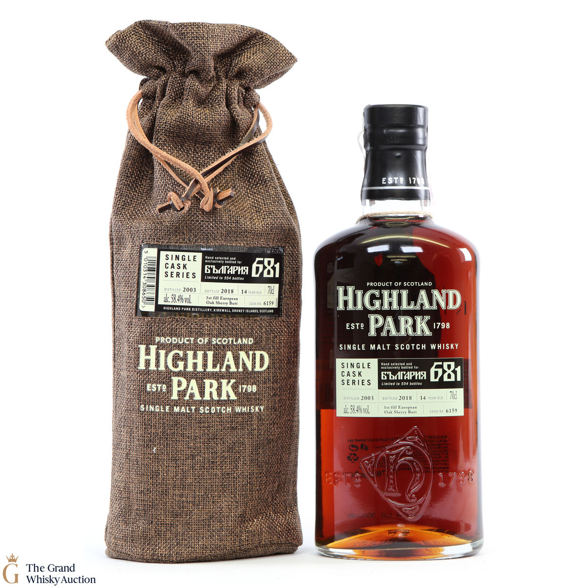 Highland Park - 14 Year Old - Single Cask #6159 - Bulgaria 681