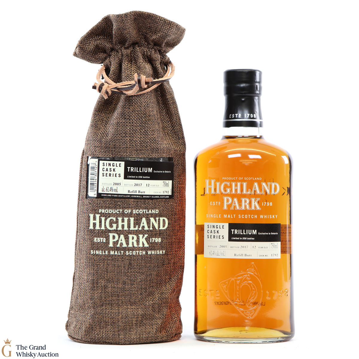 Highland Park - 12 Year Old - Single Cask #1792 - Trillium 75cl