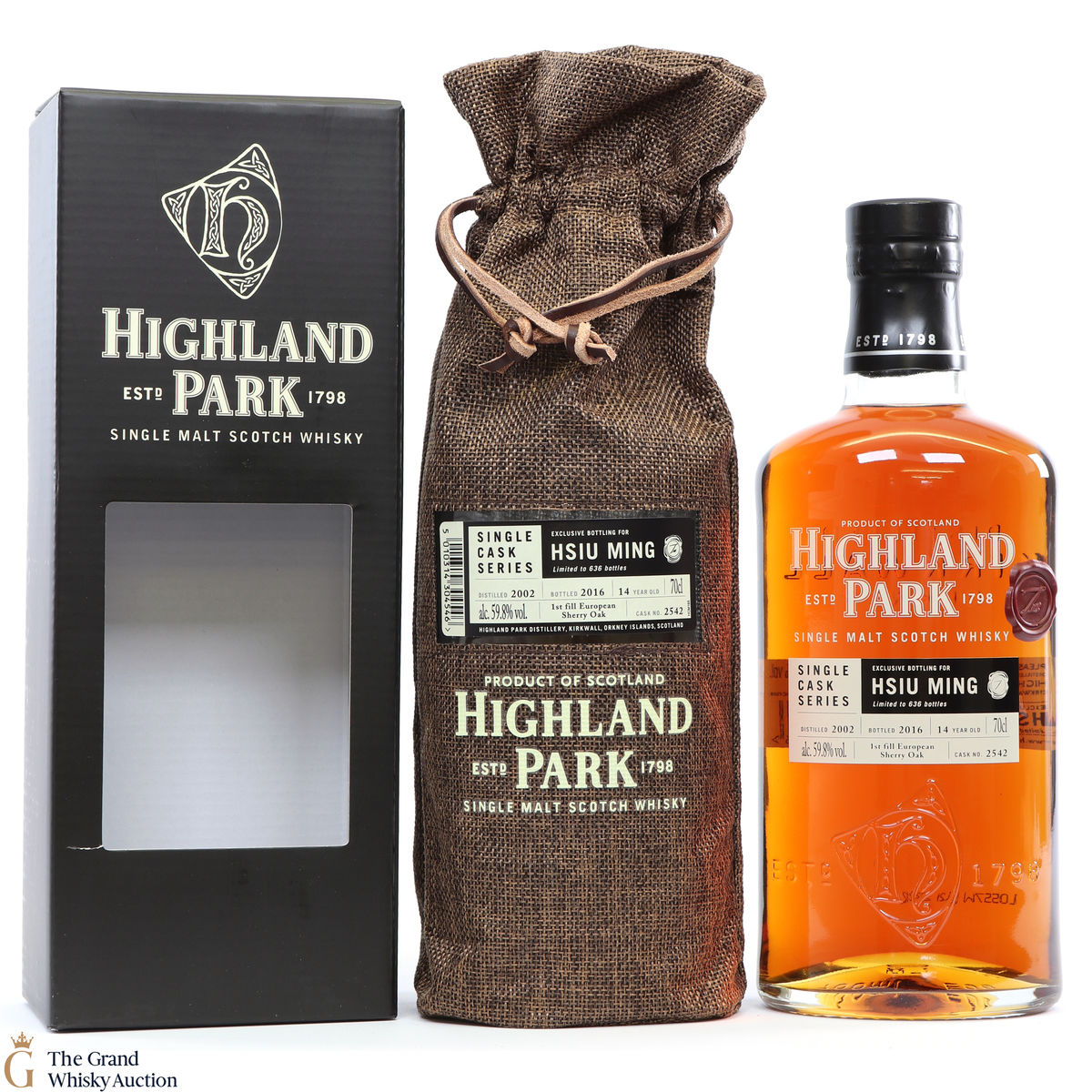 Highland Park - 14 Year Old - Single Cask #2542 - Hsiu Ming