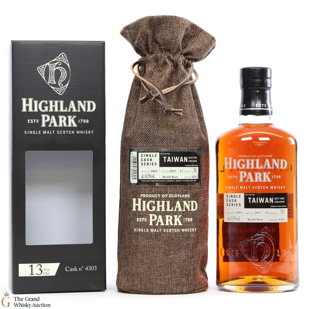 Highland Park - Single Cask Series -Taiwan Duty Free Exclusive #4303