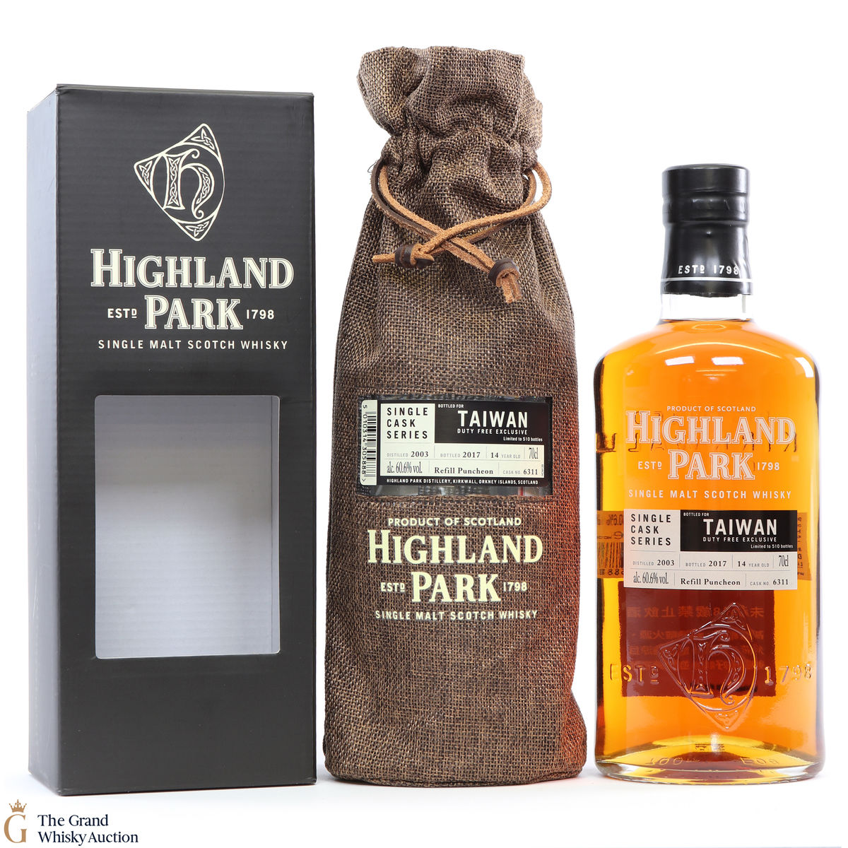 Highland Park - Single Cask Series -Taiwan Duty Free Exclusive #6311