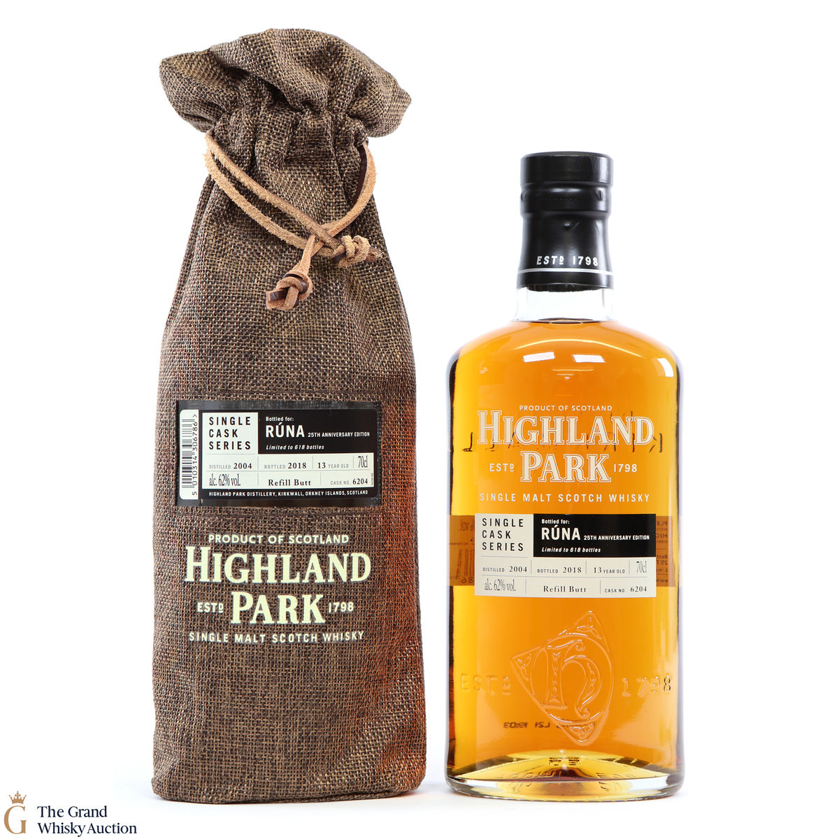 Highland Park - Single Cask #6204 - Runa (25th Anniversary)