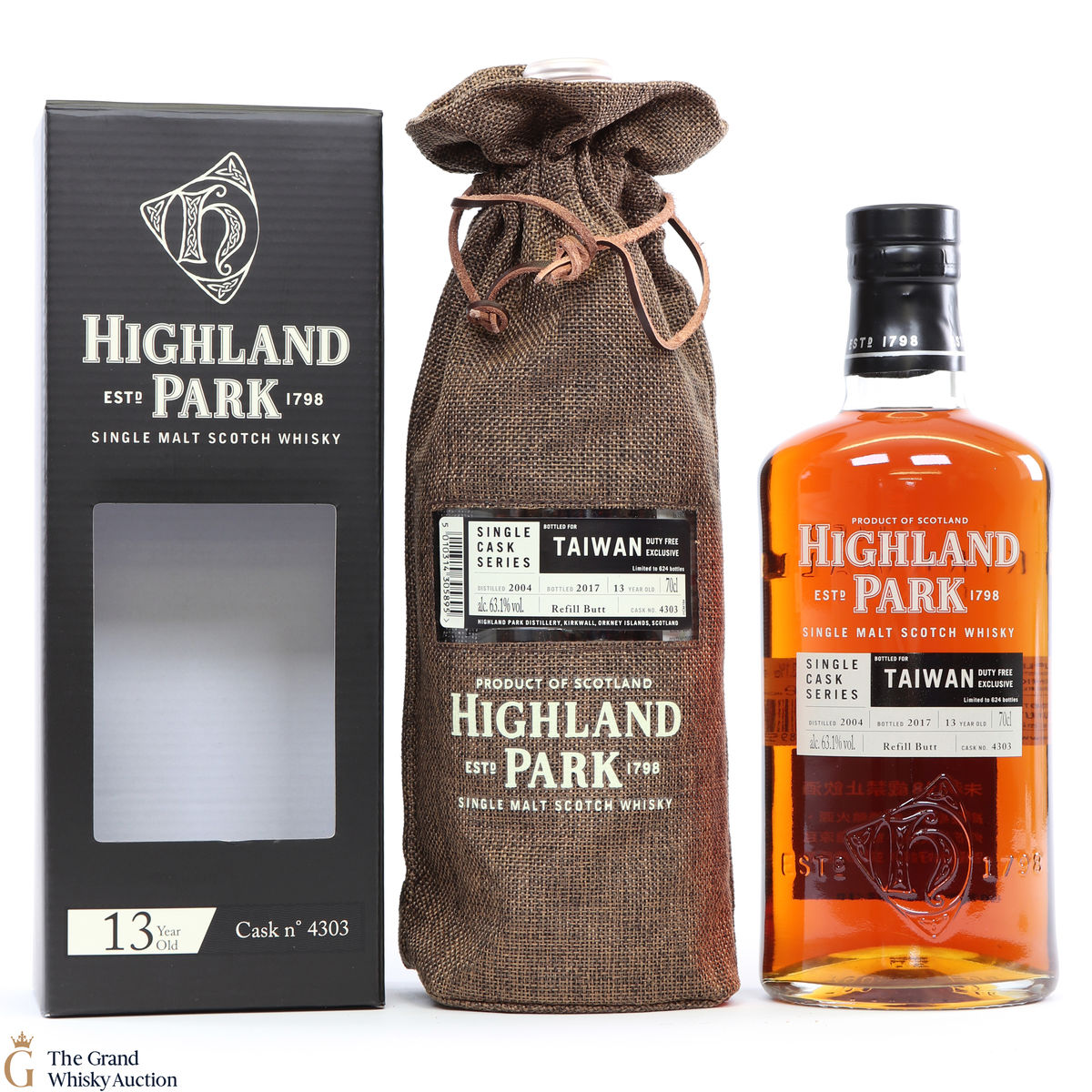 Highland Park - Single Cask Series -Taiwan Duty Free Exclusive #4303