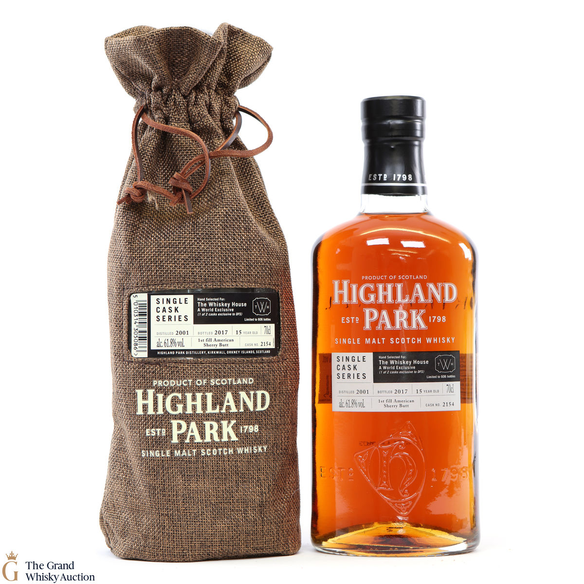 Highland Park - 15 Year Old - Single Cask #2154 - The Whiskey House