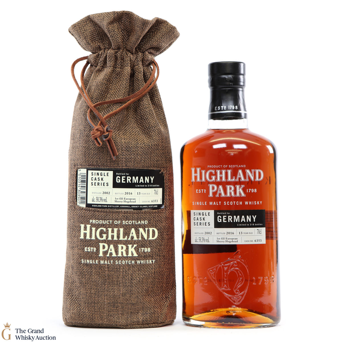 Highland Park - 13 Year Old - Single Cask Series Germany #6353