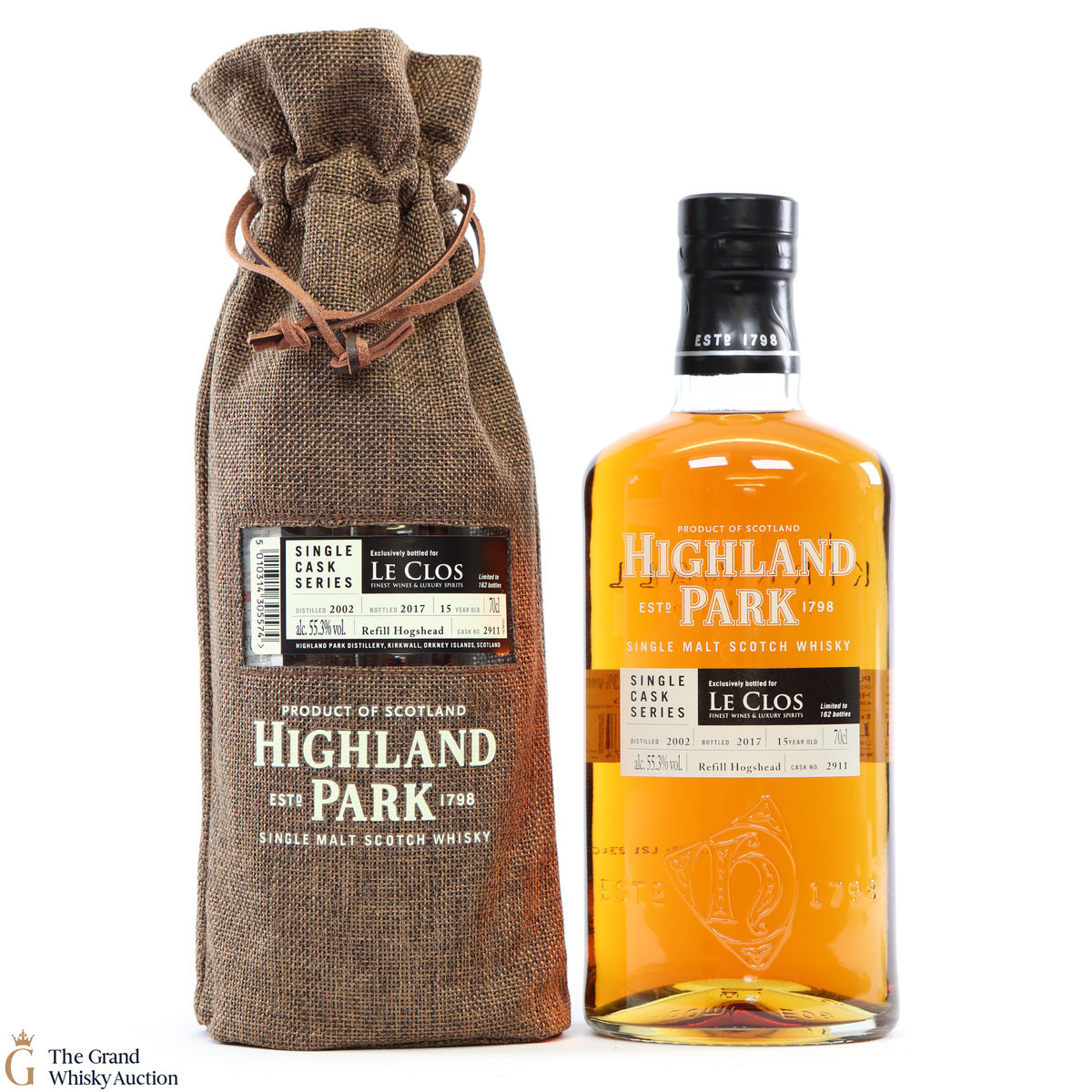Highland Park - 15 Year Old - Single Cask #2911 - Le Clos