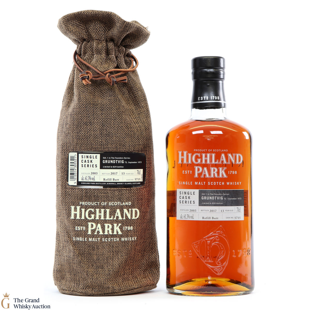Highland Park - 13 Year Old - Single Cask #5715 - Grundtvig