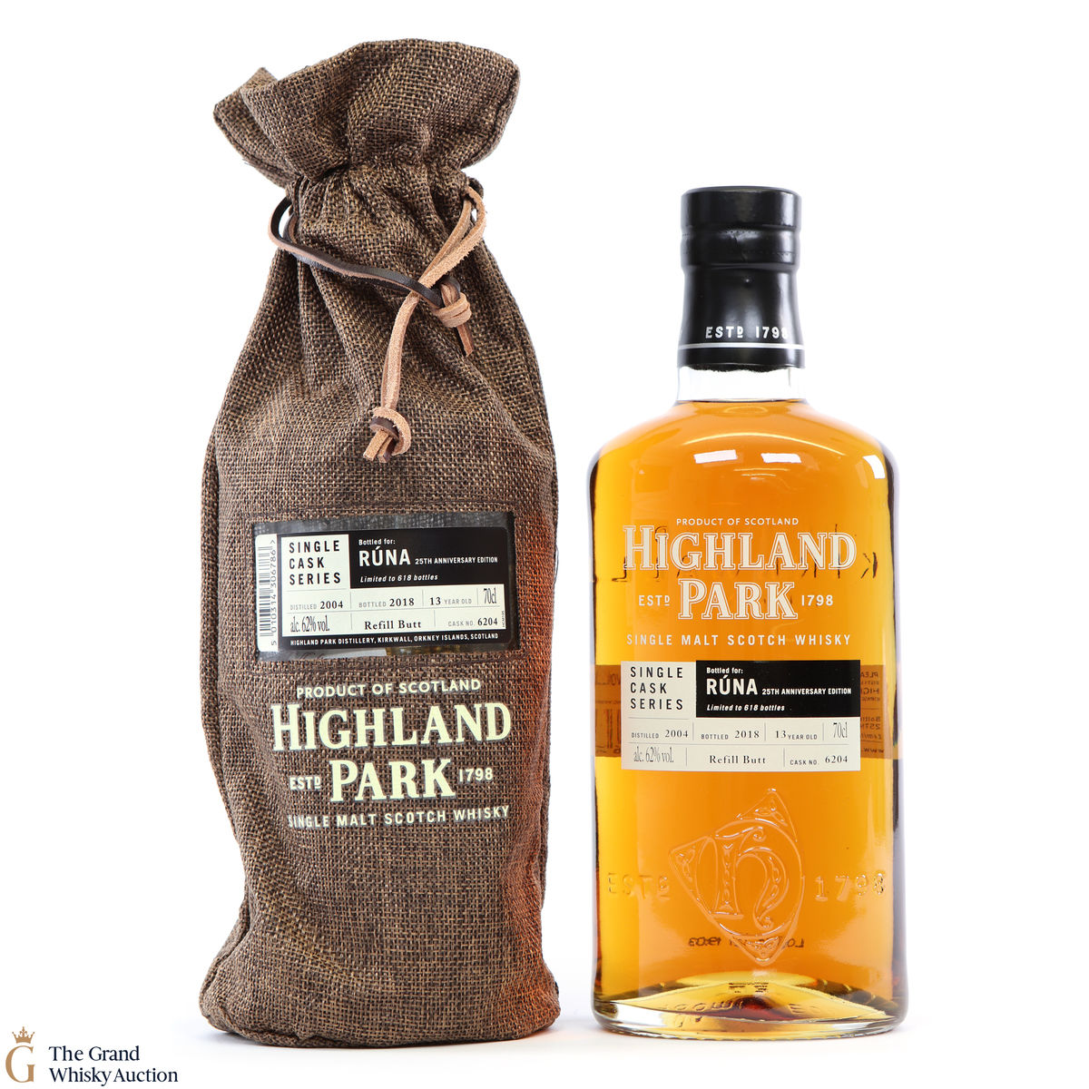 Highland Park - Single Cask #6204 - Runa (25th Anniversary)