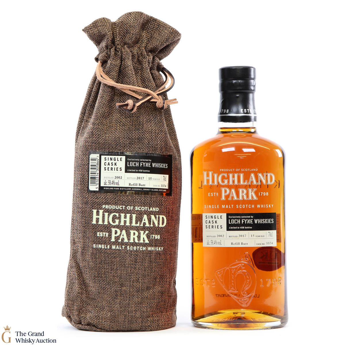 Highland Park - 15 Year Old - Single Cask #3374 - Loch Fyne Whiskies